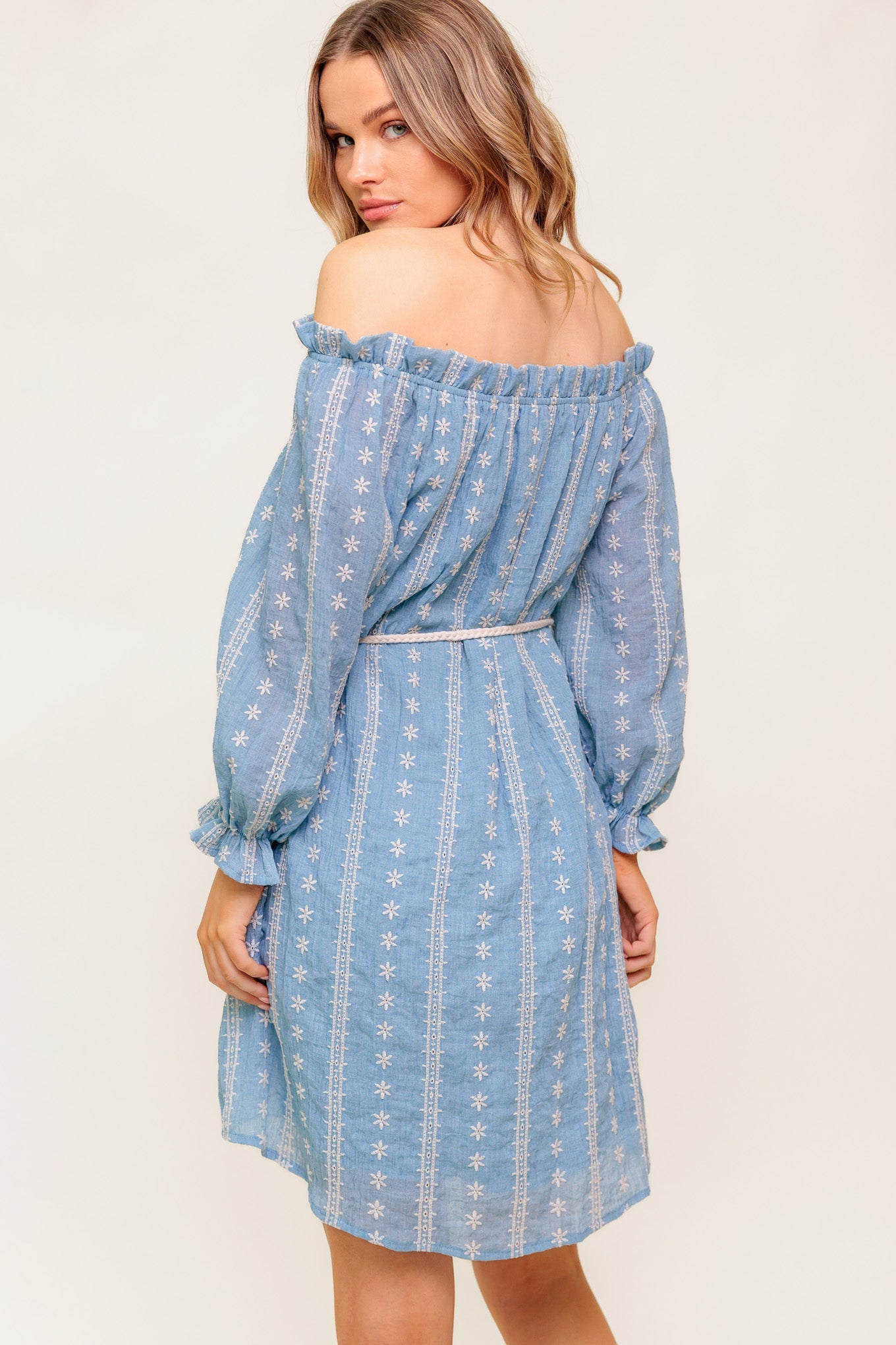 No More Clouds Mini Dress