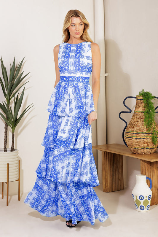 Dream of the Fleet Woven Maxi Dress