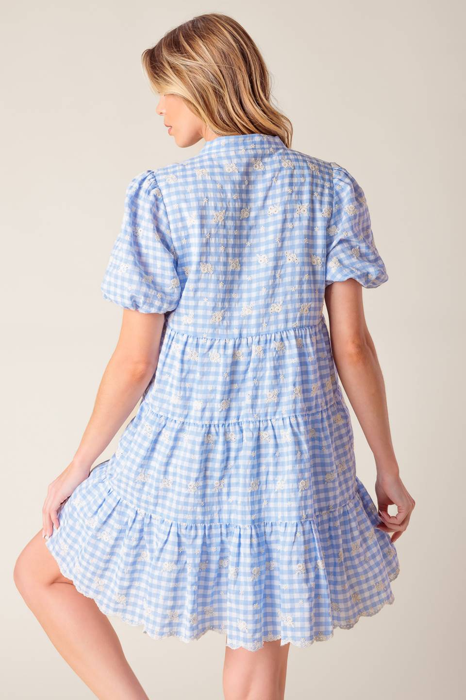 Let's Catch up Woven Mini Dress