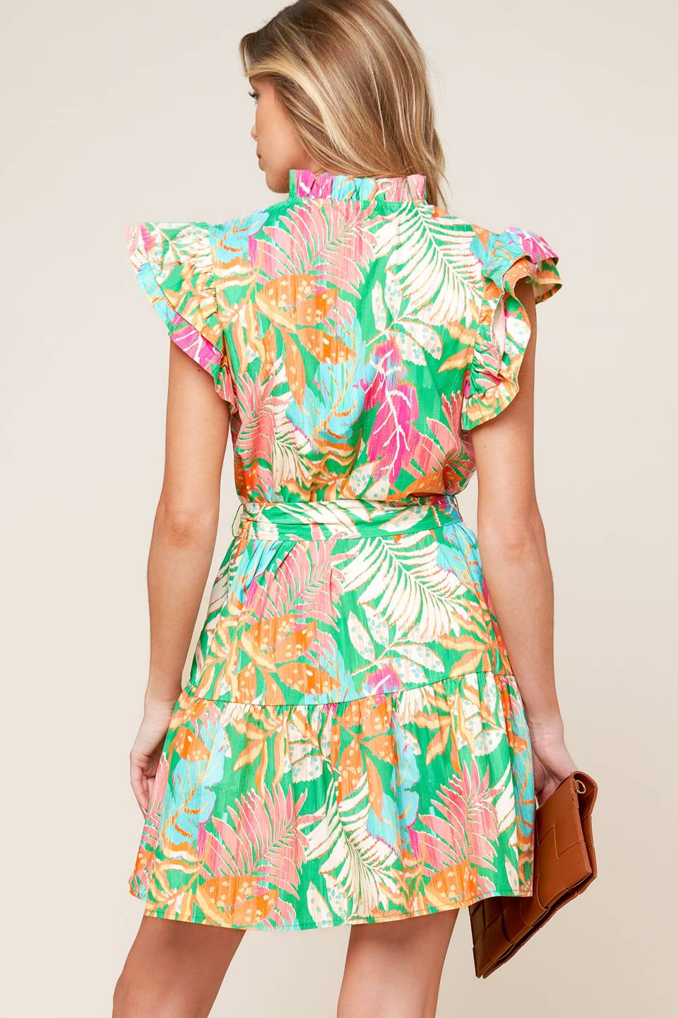 Shine with Me Woven Mini Dress