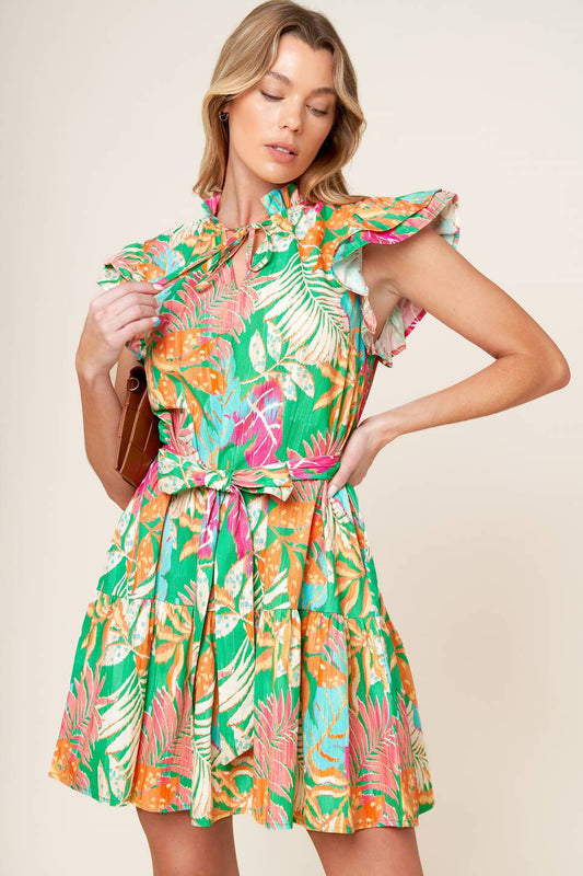 Shine with Me Woven Mini Dress