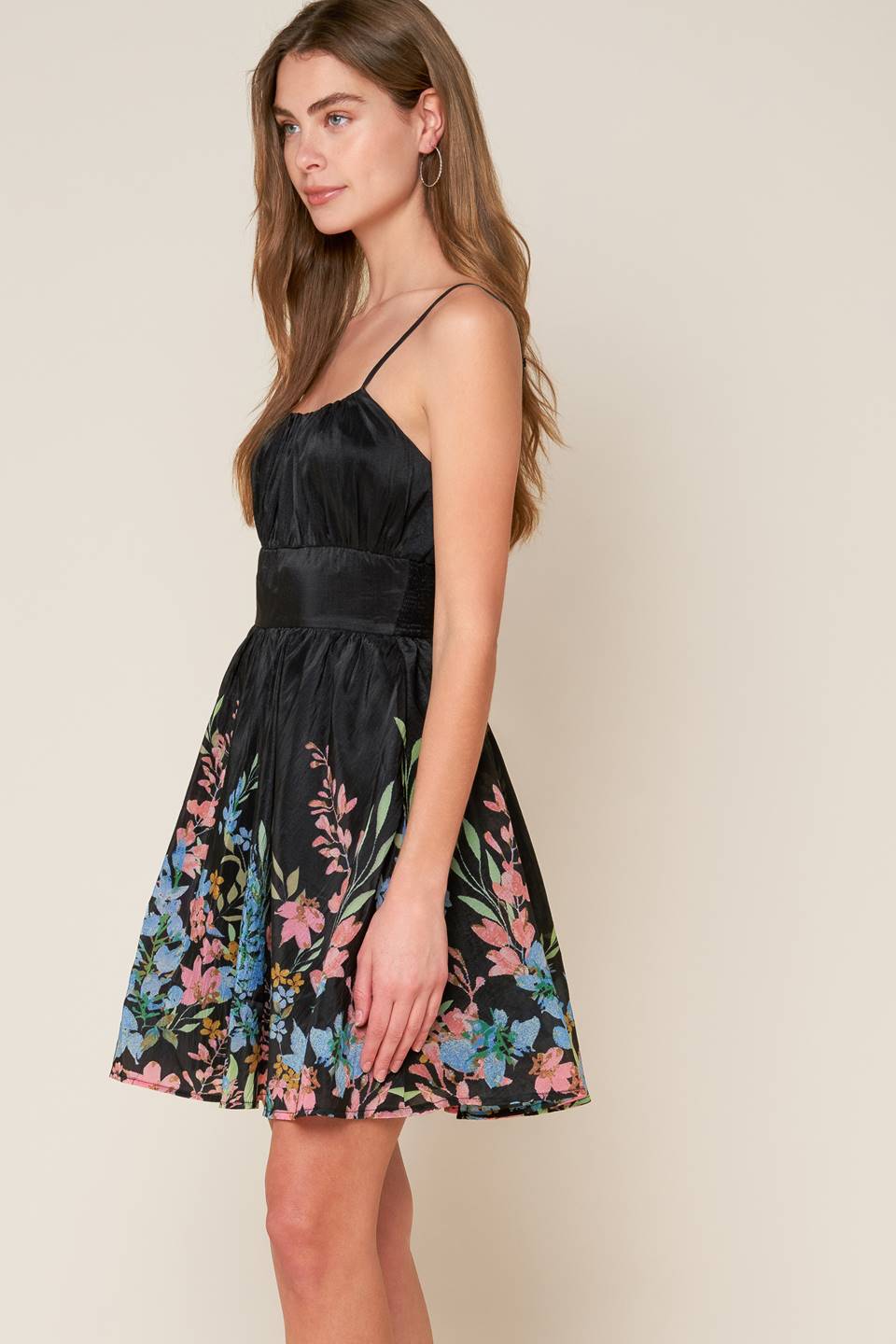 With The Tide Woven Mini Dress