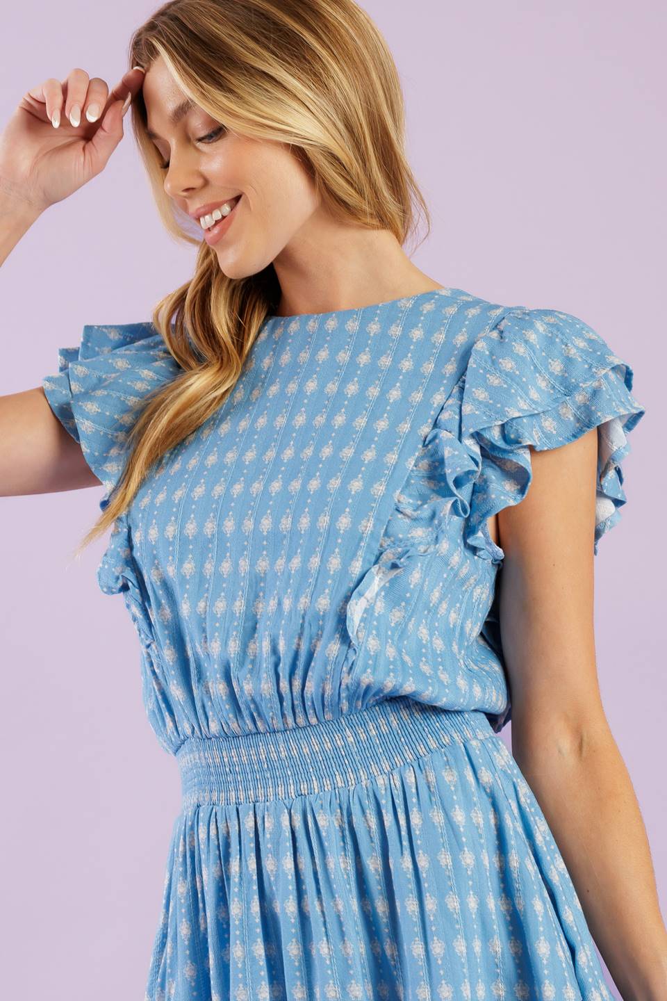 Come as You Are Woven Mini Dress