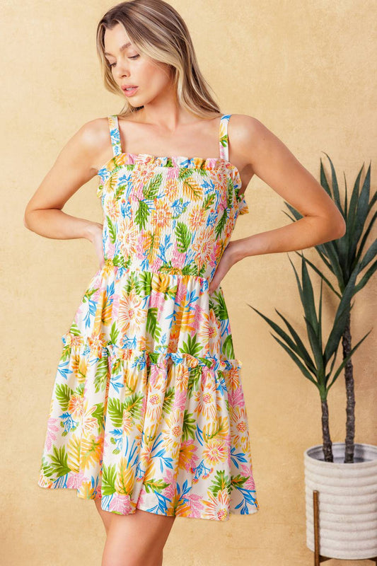 Secret Crush Woven Mini Dress