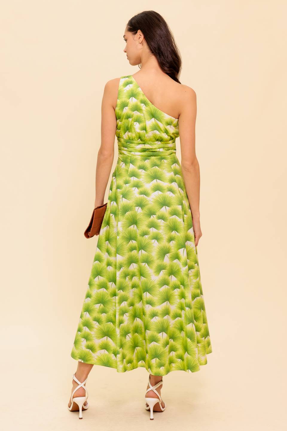 Walk in the Garden Woven Mdi Dress