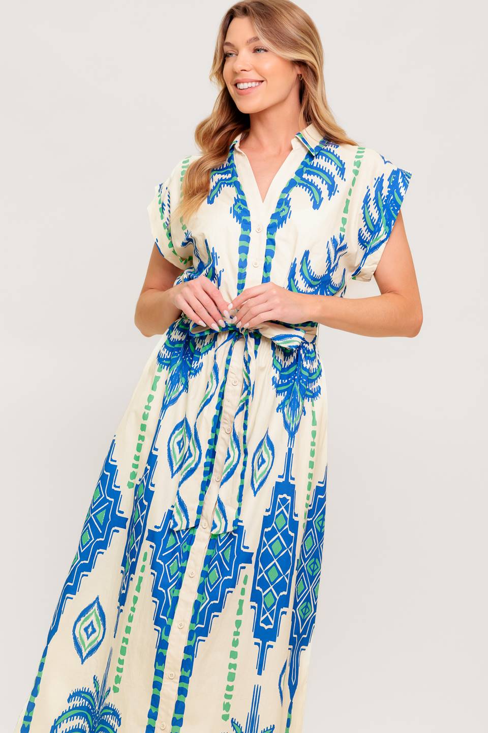 Softly Spoken Midi Dress