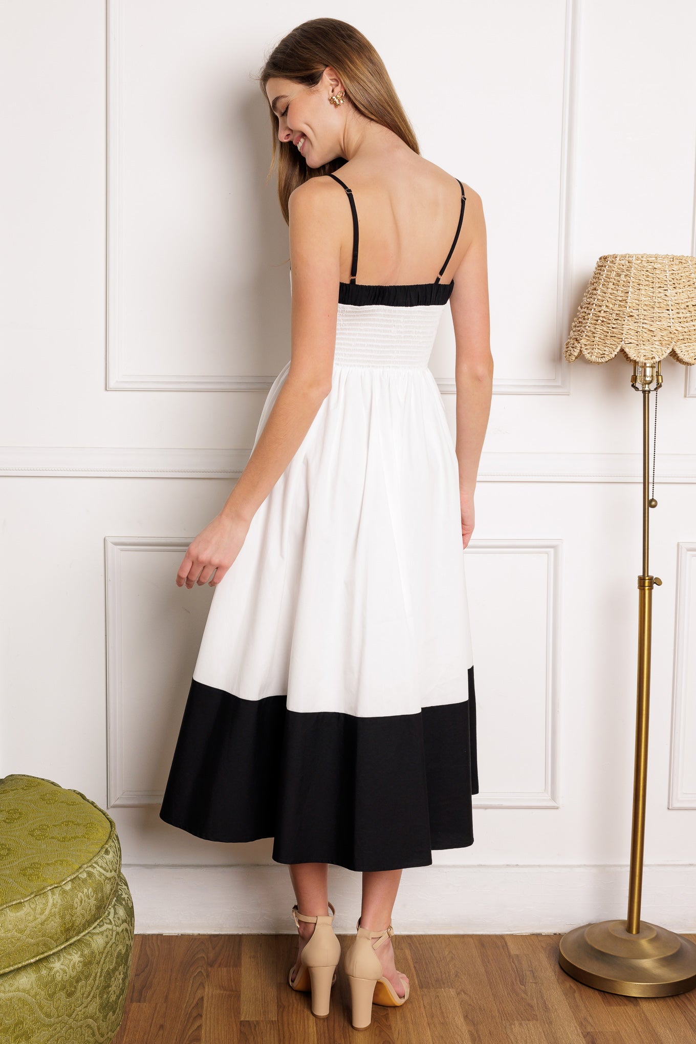 Island Heartbeat Woven Midi Dress