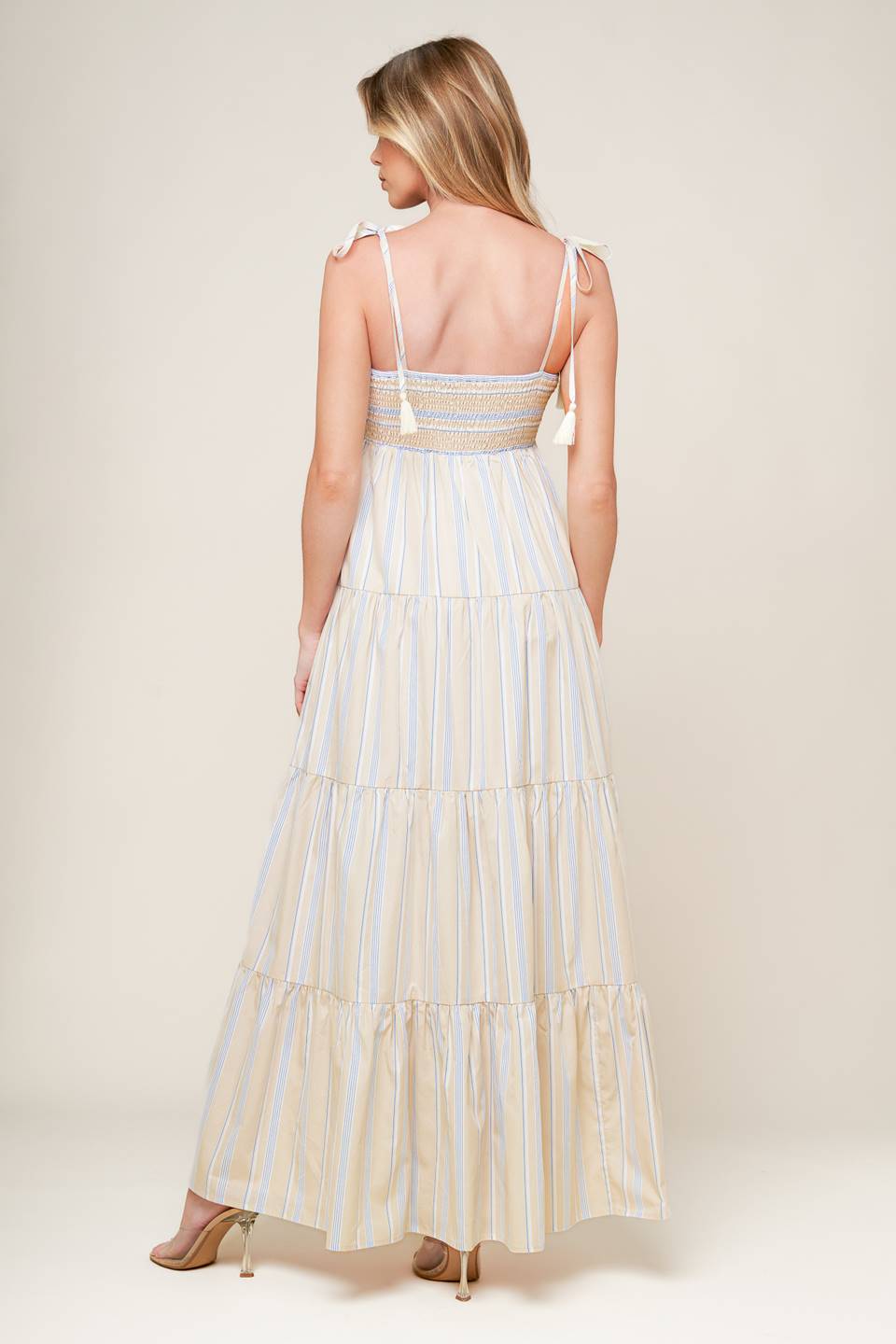 Waves of Lift Woven Maxi Dress
