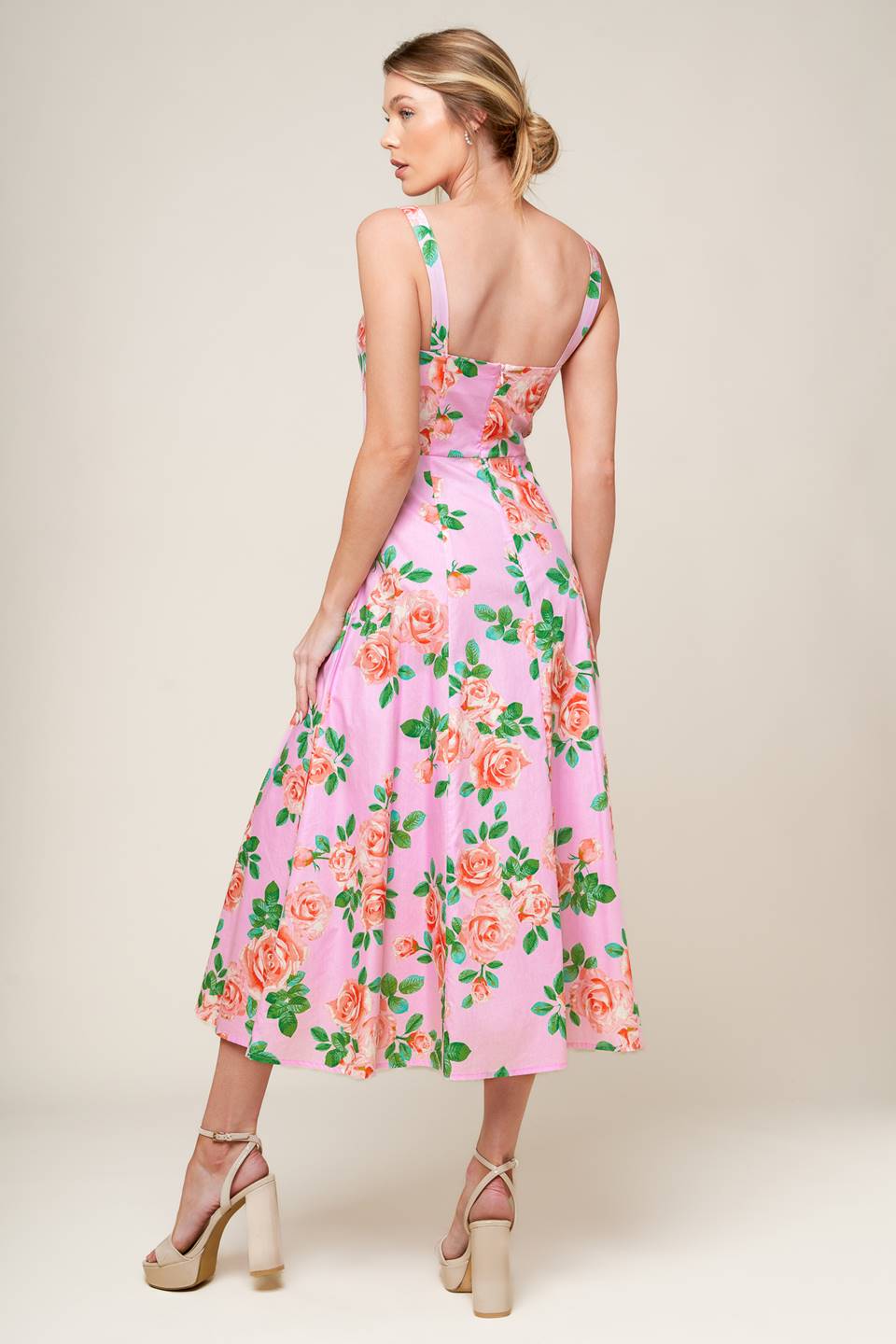 Time for Team Woven Midi Dress