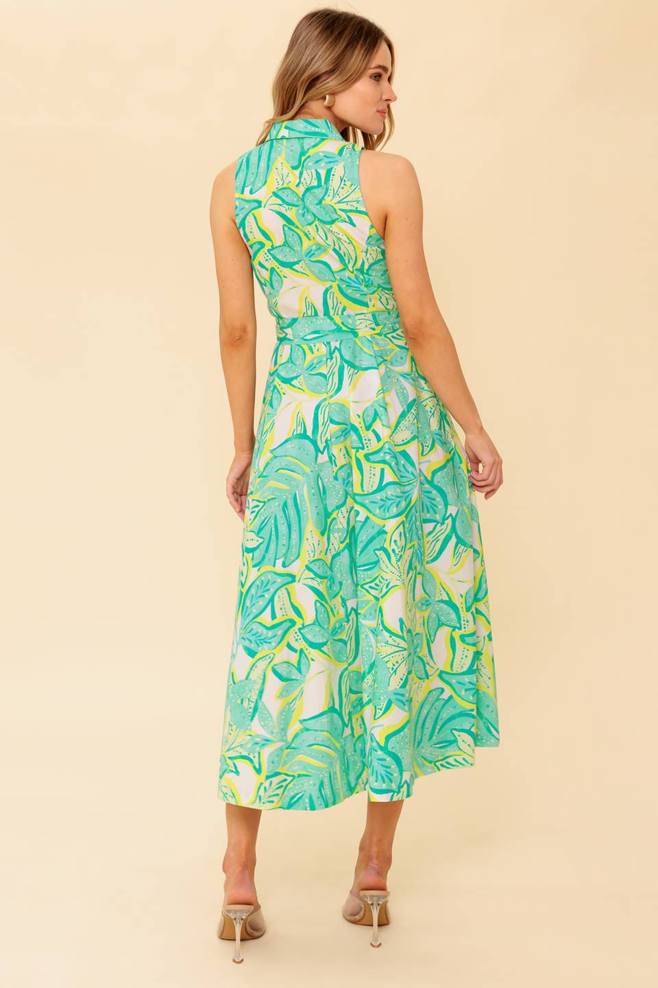 Days with You Woven Mdi Dress