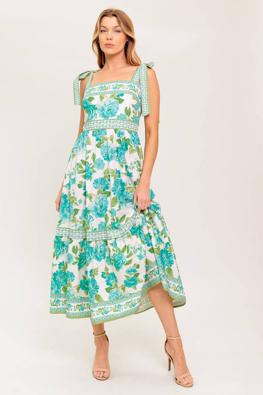 Written in the Sky Midi Dress