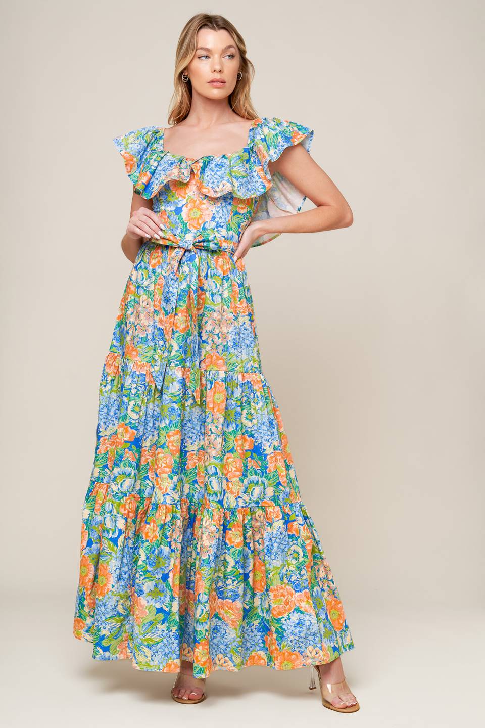 Delightful Garden Party Maxi Dress