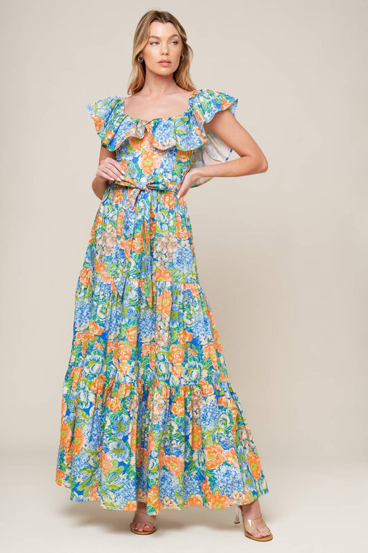 Delightful Garden Party Maxi Dress