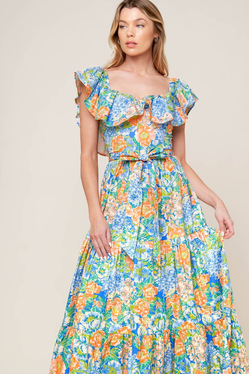 Delightful Garden Party Maxi Dress