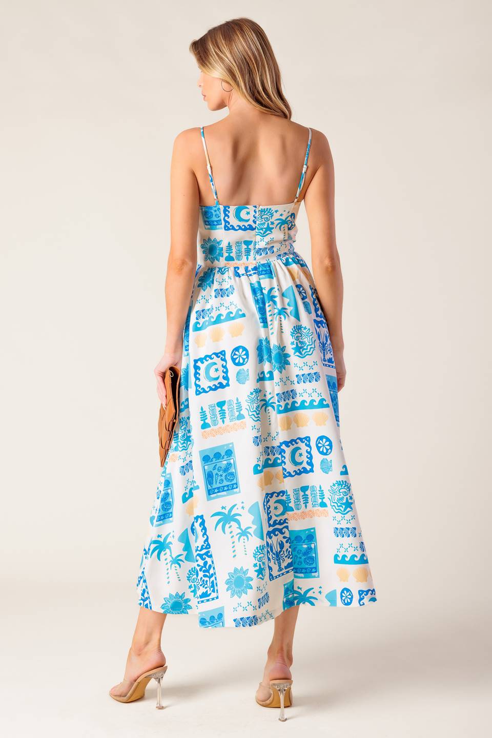 Flower Girl Midi Dress