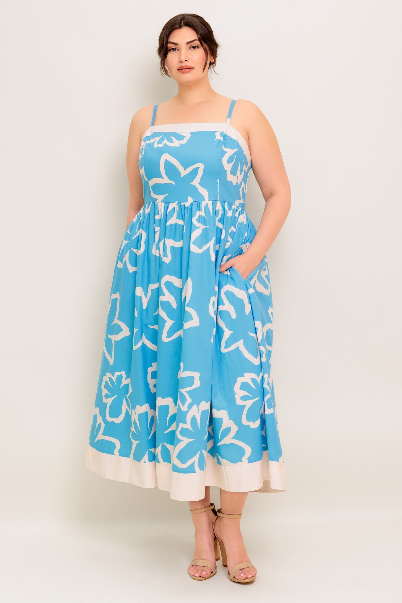 Urban Nomad Spirit Woven Midi Dress