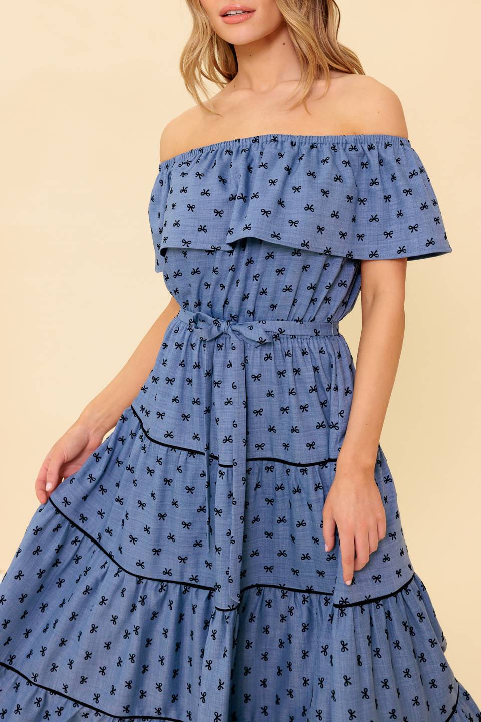 You're Unforgettable Woven Midi Dress