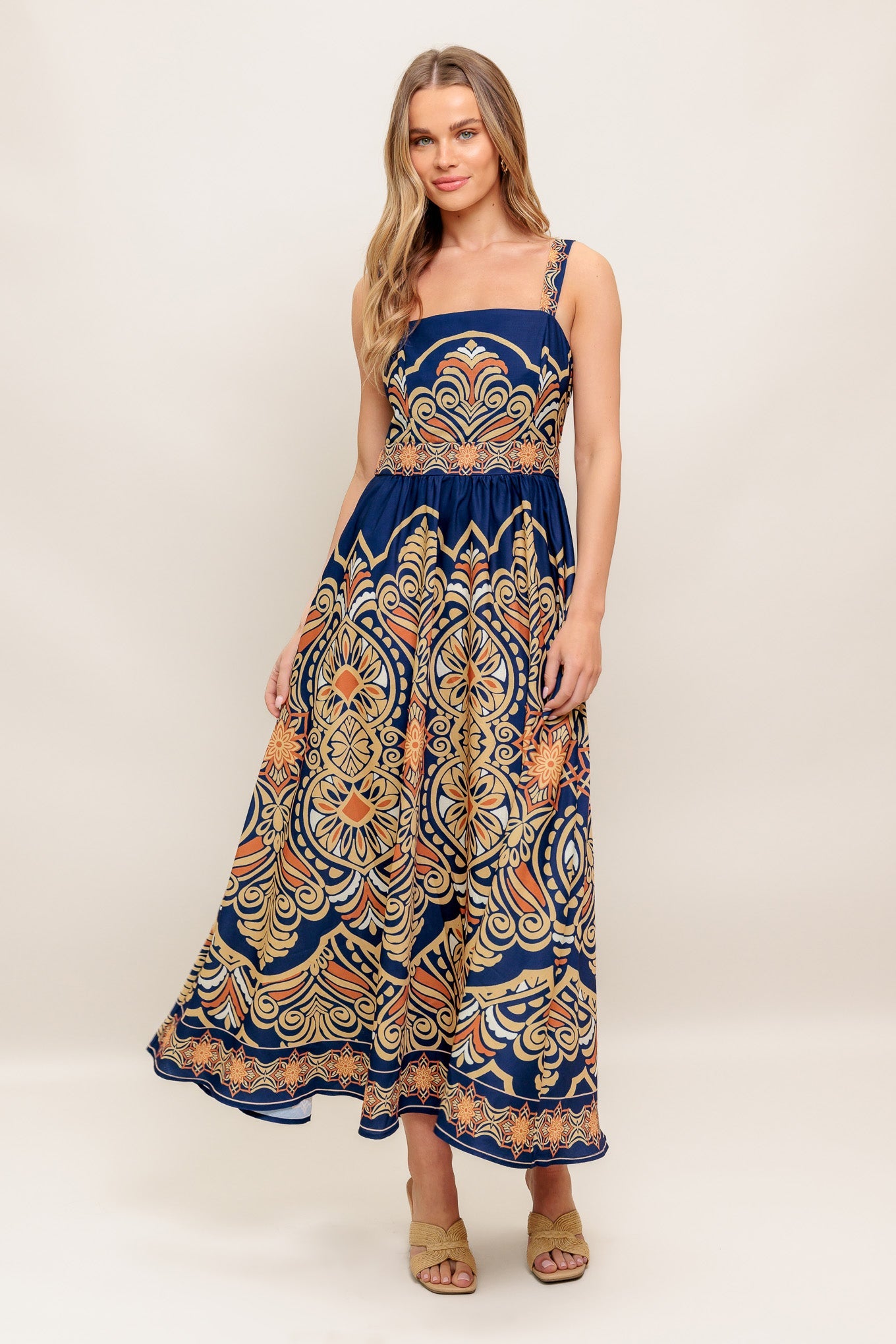 Sahara Dreams Midi Dress