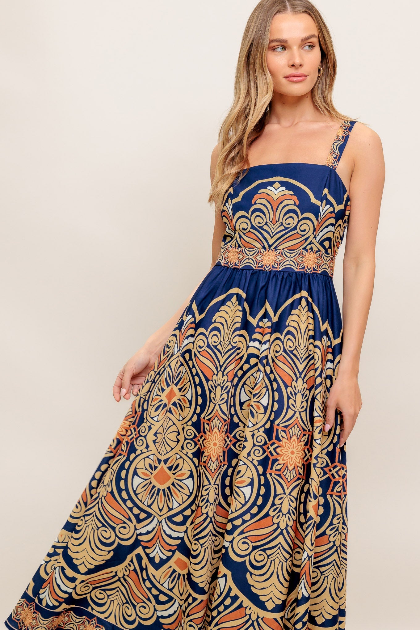 Sahara Dreams Midi Dress