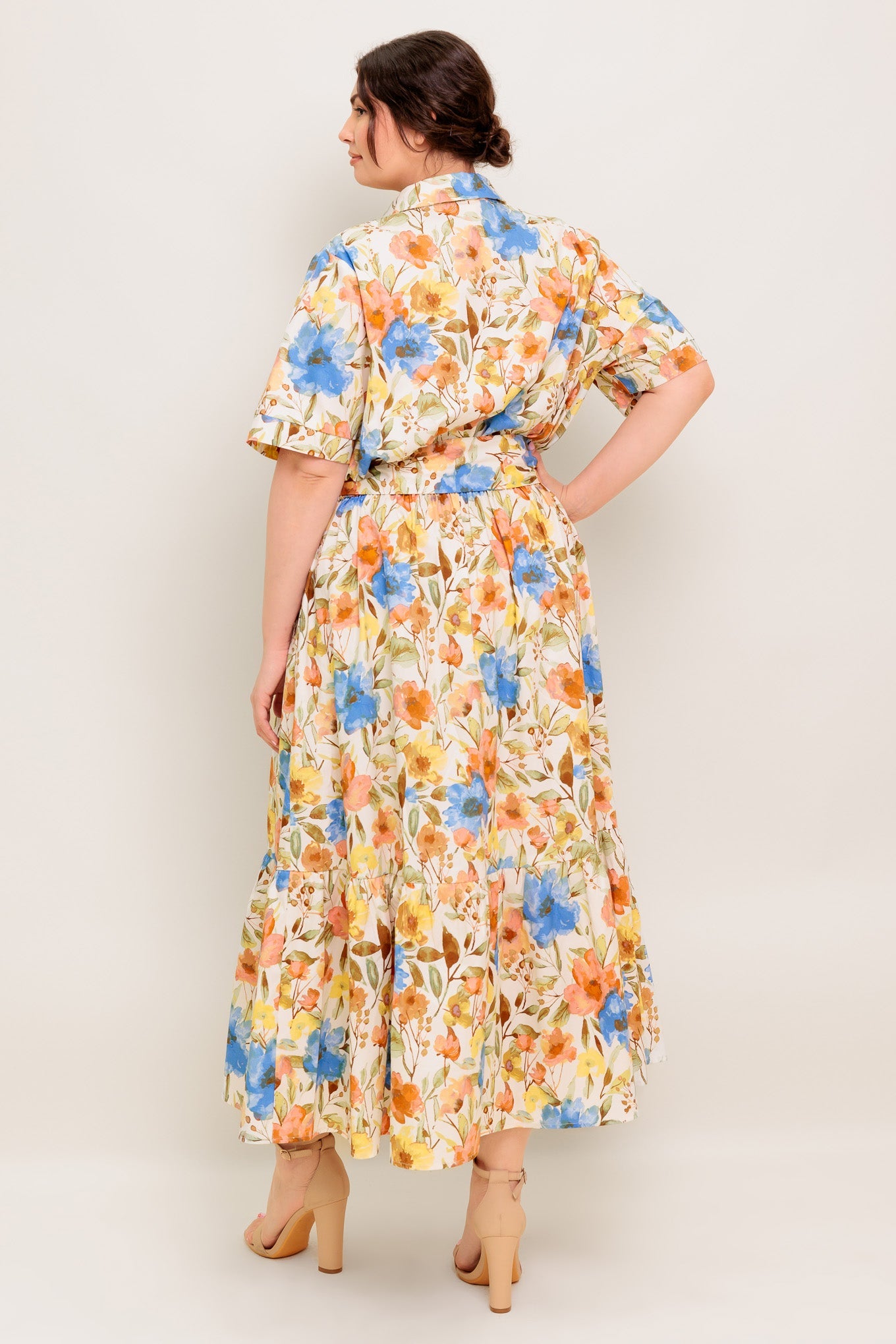 Wanderlust Collection Woven Midi Dress