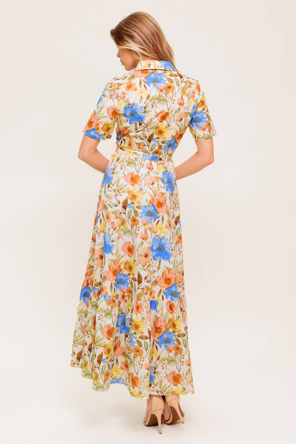 Wanderlust Collection Woven Midi Dress