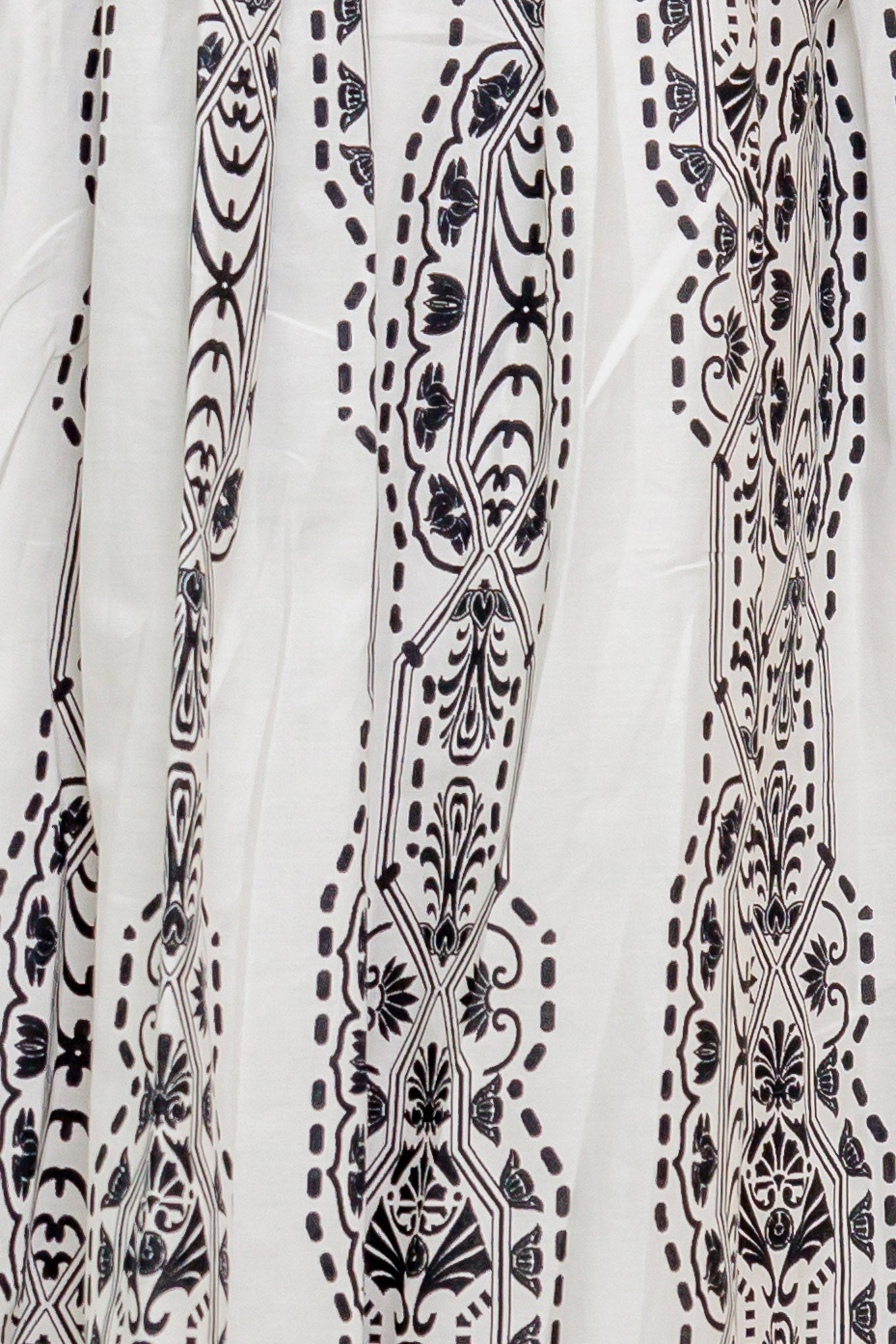 Summer Silhouette Woven Midi Dress