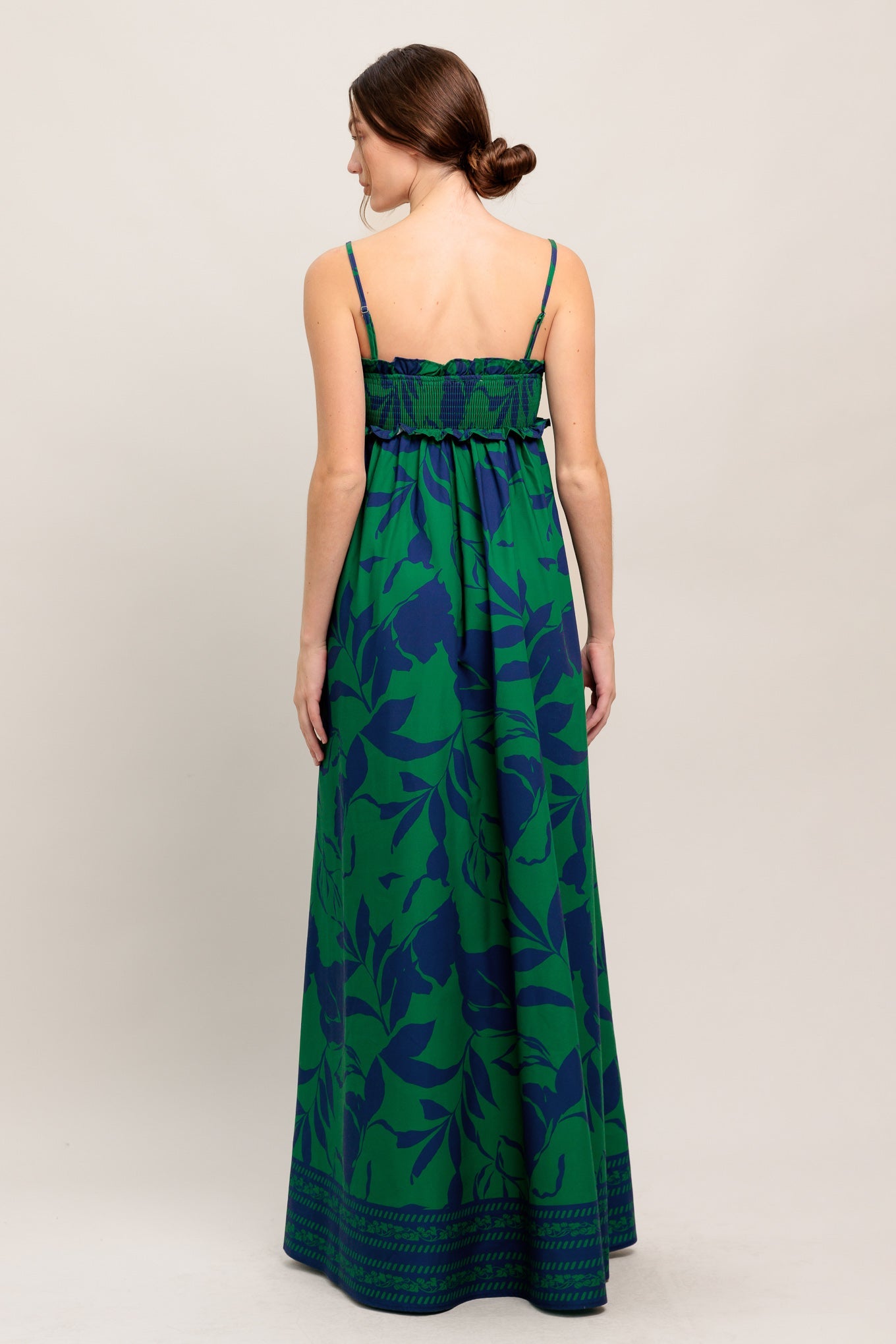 Garden Path Woven Maxi Dress