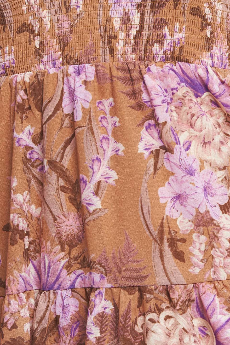 Western Garden Girl Woven Mini Dress