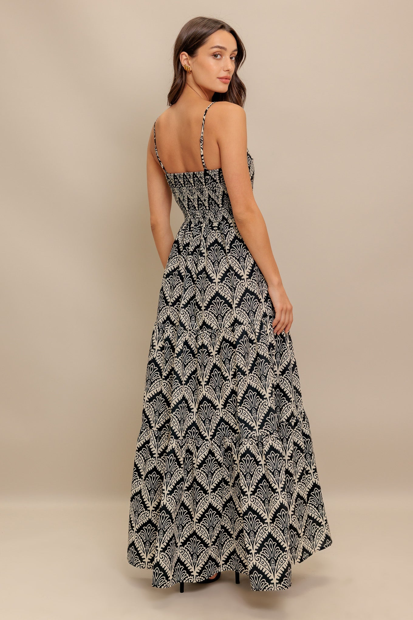 Hazelwood Garden Woven Maxi Dress