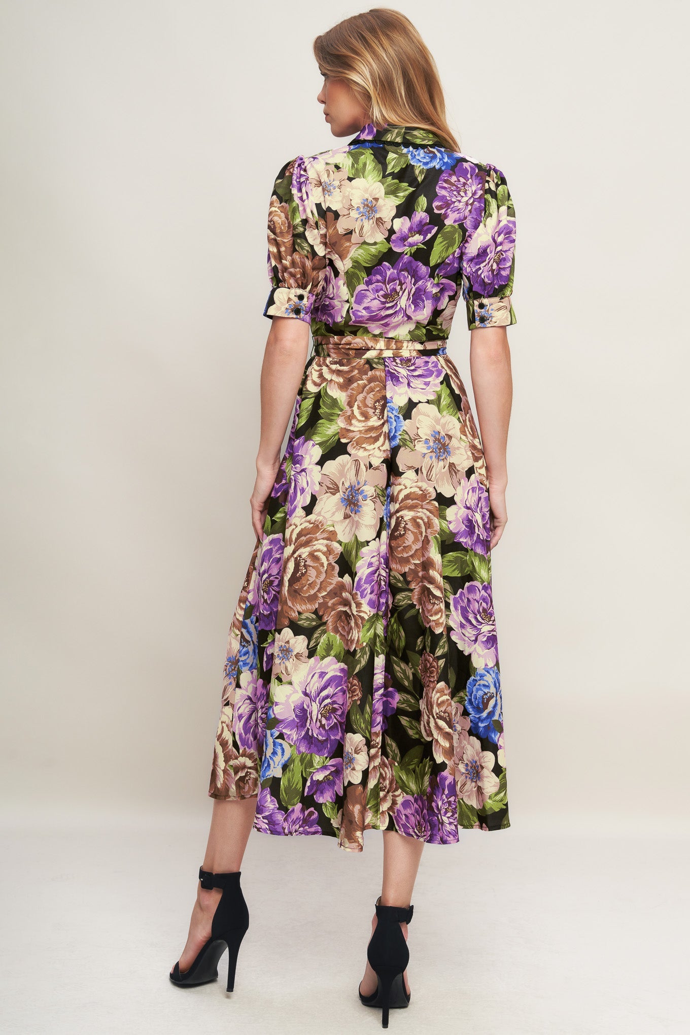 Golden Hour Collection Woven Midi Dress