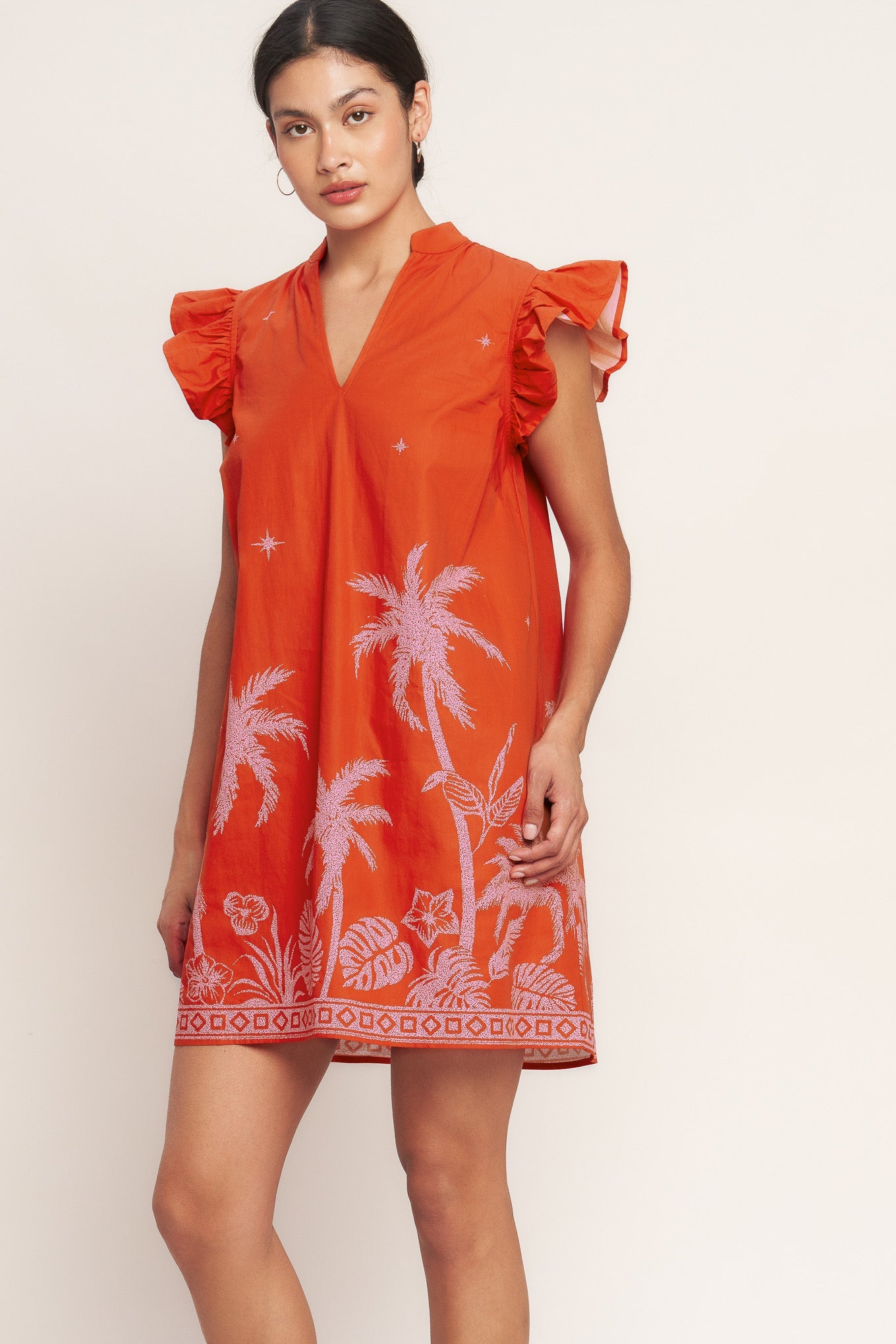 Island State of Mind Woven Mini Dress
