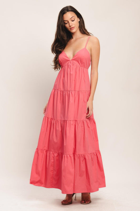 Sweet Allure Woven Ankle Dress