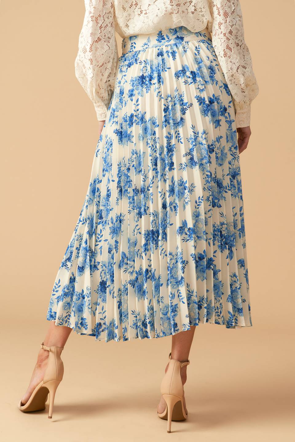 Stars in My Heart Woven Midi Skirt