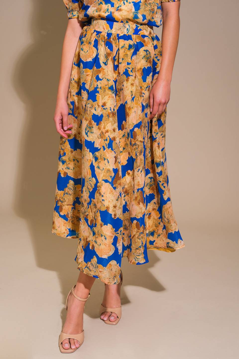 Sweetest Harmonies Woven Full Skirt