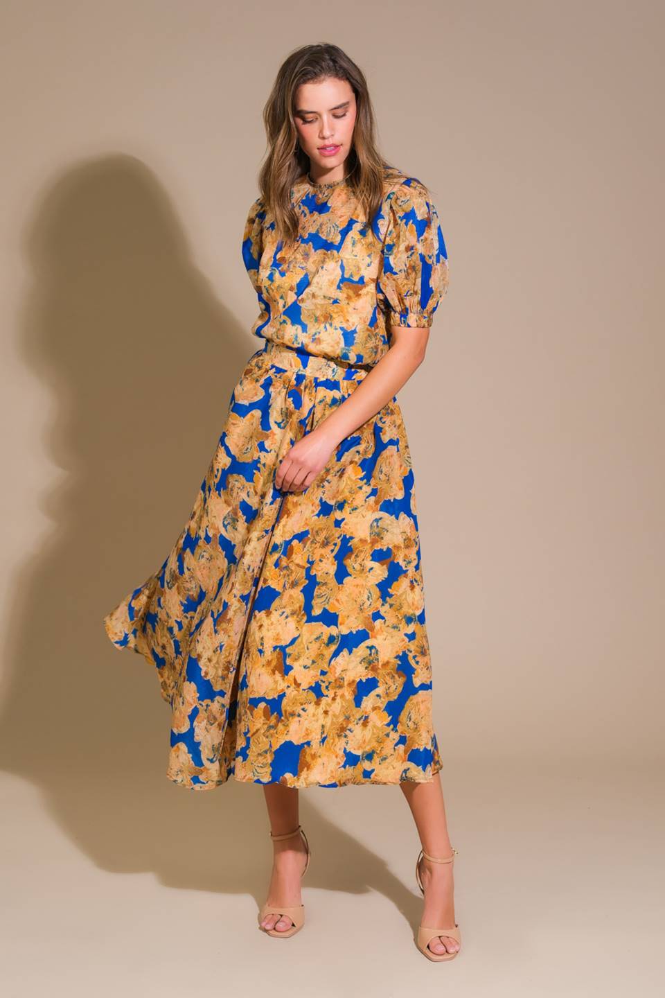 Sweetest Harmonies Woven Full Skirt