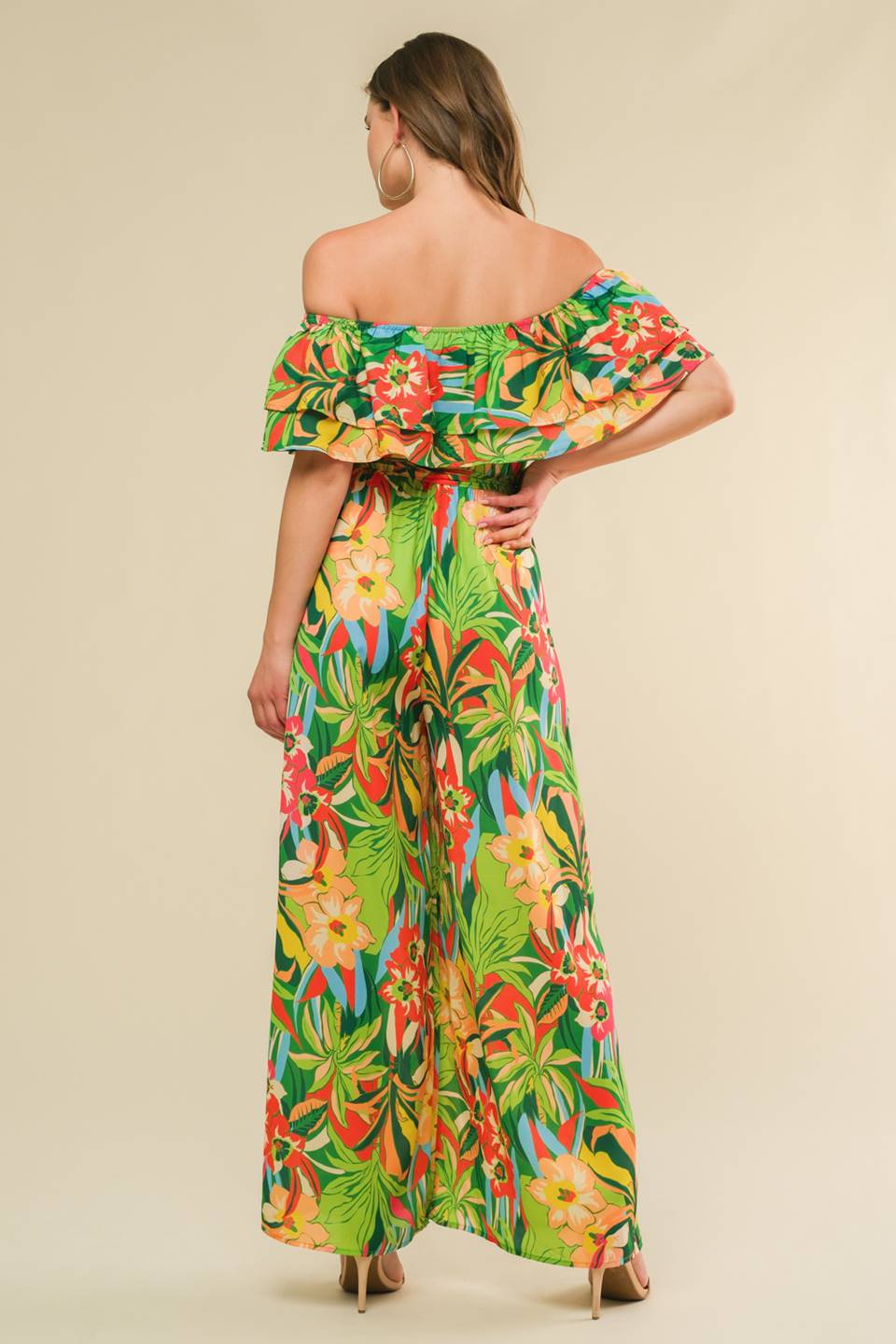 Daring Heart Woven Jumpsuit