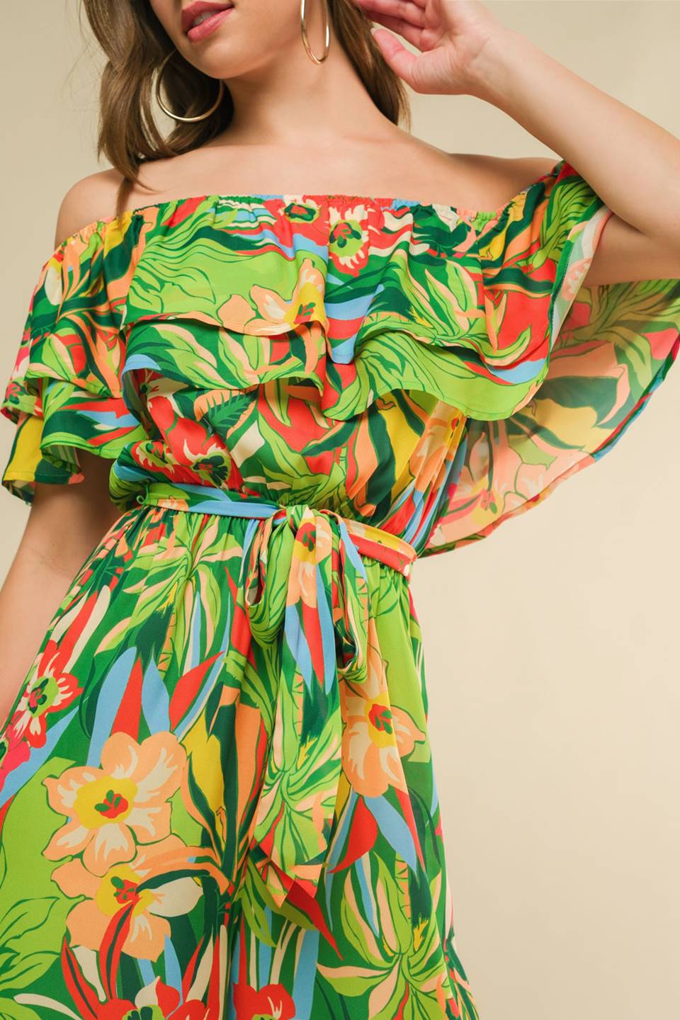 Daring Heart Woven Jumpsuit