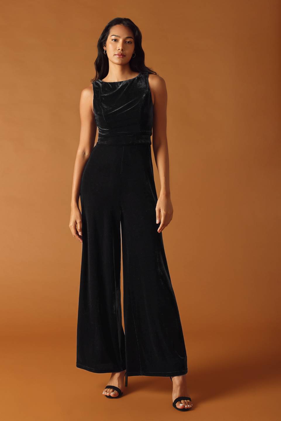 Final Touches Velvet Jumpsuit