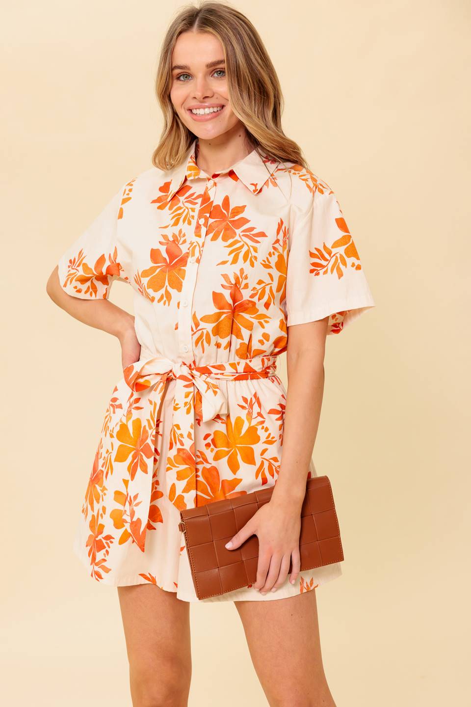 Southernmost Charm Woven Romper