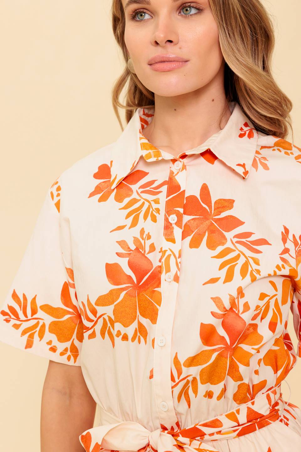 Southernmost Charm Woven Romper