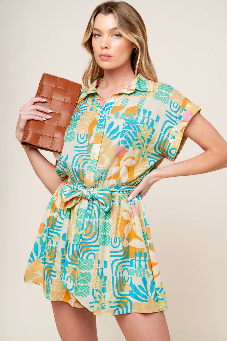Something Special Woven Romper
