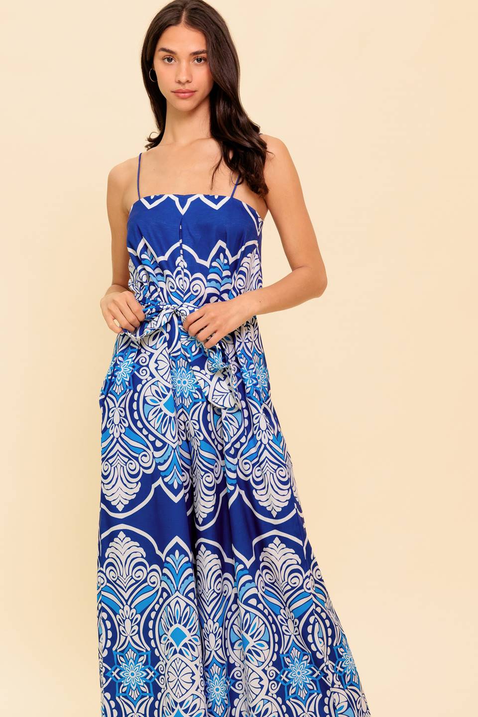 Hit The Breeze Woven Jumpsuit