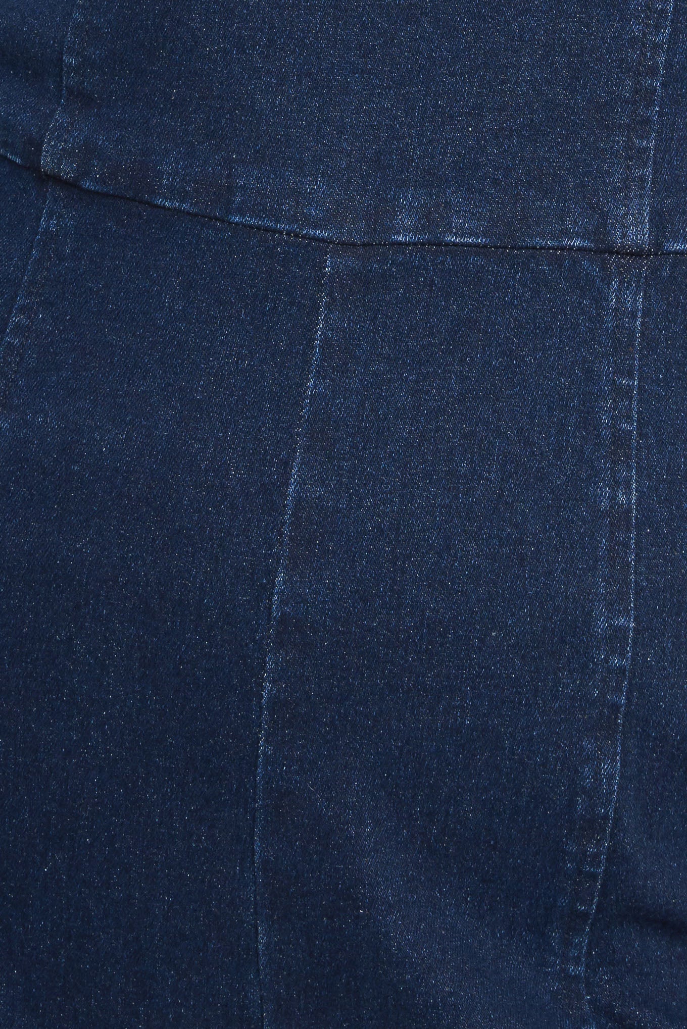 Trendsetting Medium Indigo Denim Jumpsuit