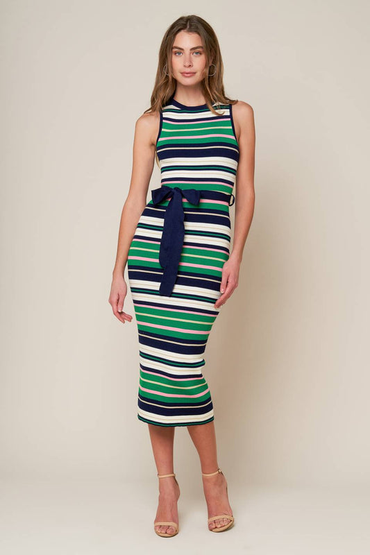 Let's Go Abroad Sweater Dress