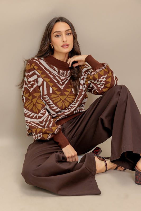Honestly Love Pullover Sweater Top