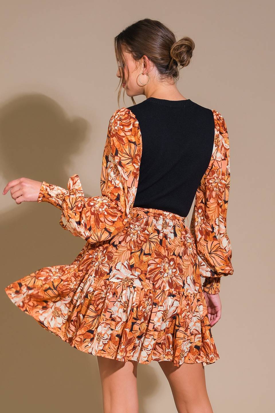 Flirty Dreamer Sweater Mini Dress