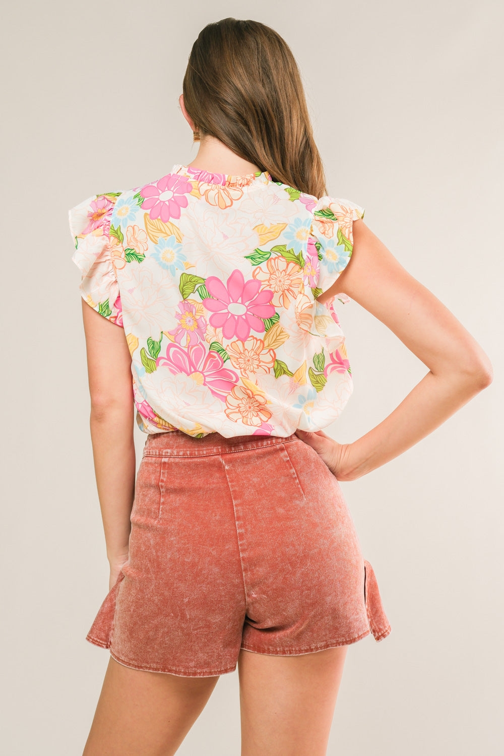 Feeling Fabulous Woven Top