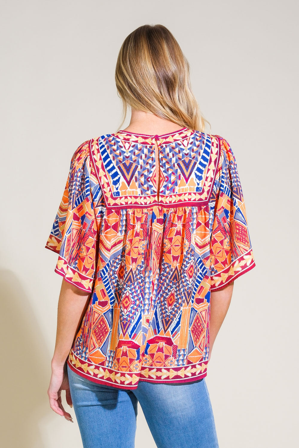 Sage Wisdom Dreams Woven Top
