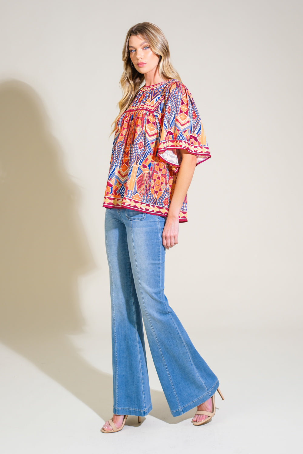 Sage Wisdom Dreams Woven Top