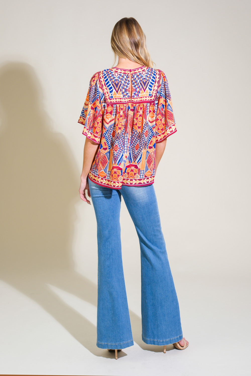 Sage Wisdom Dreams Woven Top